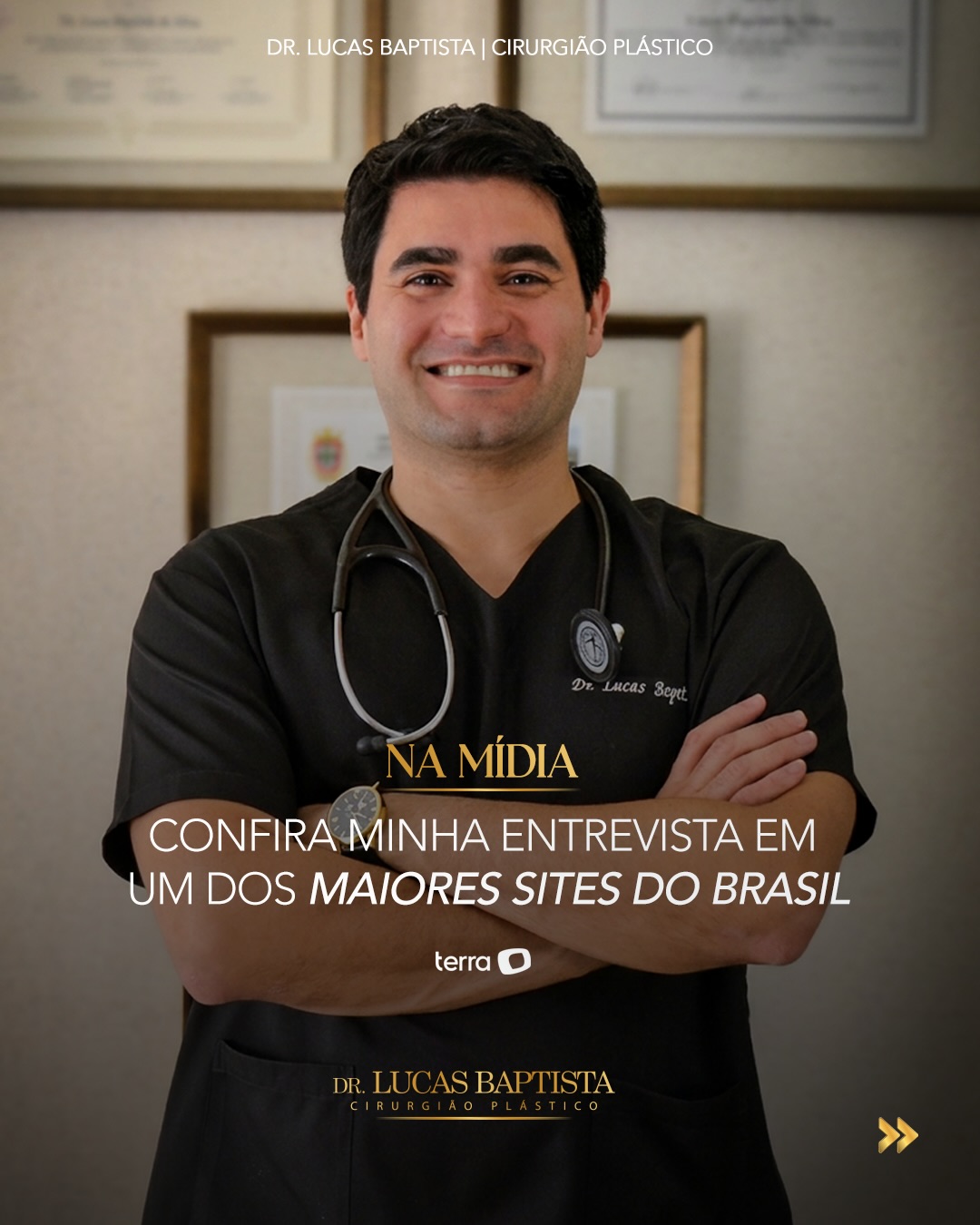 Reconhecimento Nacional! 
Minha entrevista para um dos maiores portais de notícias do Brasil já está disponível.

 Confira na íntegra pelo link da bio. 

drlucasbaptista.com.br 

Dr. Lucas Baptista - Cirurgião Plástico | CRM/SC 21411 | RQE 21645