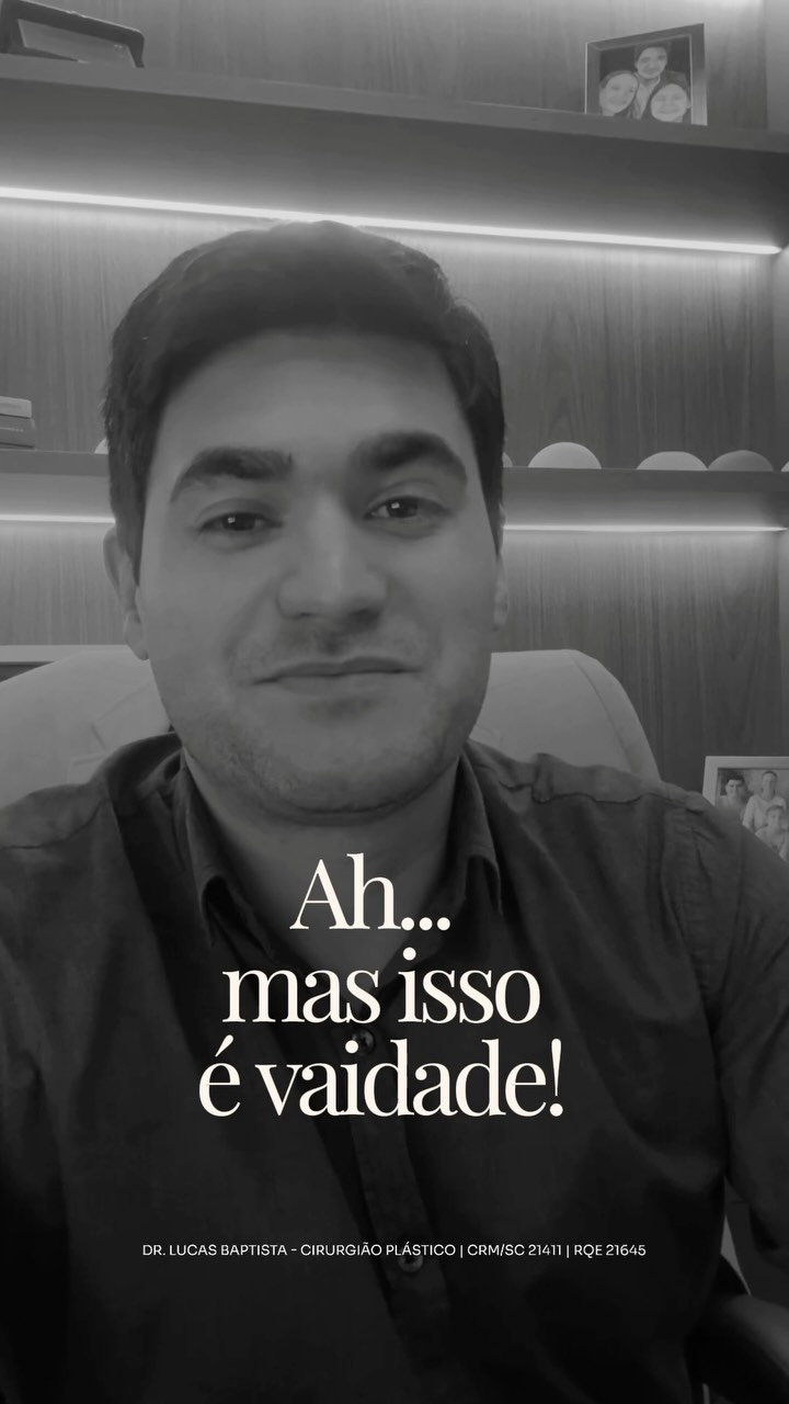 *Você deve já ter ouvido: Ah, fazer cirurgia plástica pós-bariátrica é “vaidade”, será mesmo?

Dr. Lucas Baptista - Cirurgião Plástico | CRM/SC 21411 | RQE 21645
 
—————————
Os resultados são individuais, portanto não podem ser replicados ou garantidos.
Qualquer cirurgia ou procedimento apresenta riscos. Tenha ciência dos riscos e da sua responsabilidade como paciente.
—————————

#cirurgiaplastica #drlucasbaptista #posbariátrica #cirurgiabariátrica #abdominoplastia